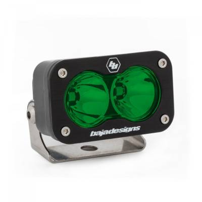 Baja Designs - Baja Designs LED Work Light Green Lens Spot Pattern S2 Sport