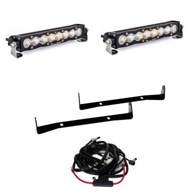 Baja Designs - Baja Designs Toyota 4Runner TRD (14-18) Dual S8 Mount Kit 10 Inch S8