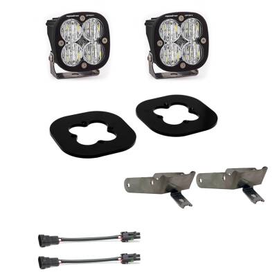 Baja Designs - Baja Designs Super Duty Fog Lights Squadron Pro 11-16 Super Duty Fog Pocket Kit