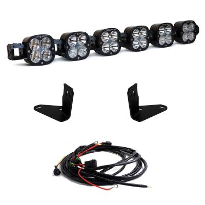 Baja Designs - Baja Designs 6 X Linkable Light Bar For 21-Up Ford Bronco Steel Bumper Mount