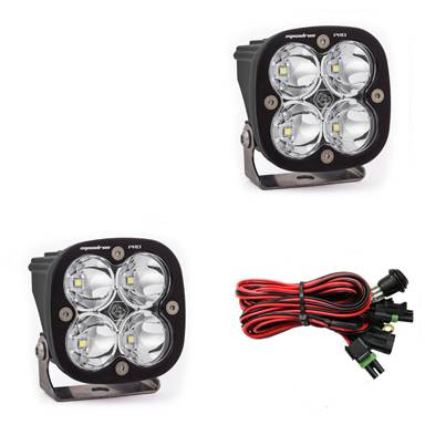 Baja Designs - Baja Designs LED Light Pods Spot Pattern Pair Squadron Pro Series