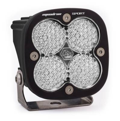 Baja Designs - Baja Designs LED Light Pod Work/Scene Pattern Clear Black Squadron Sport