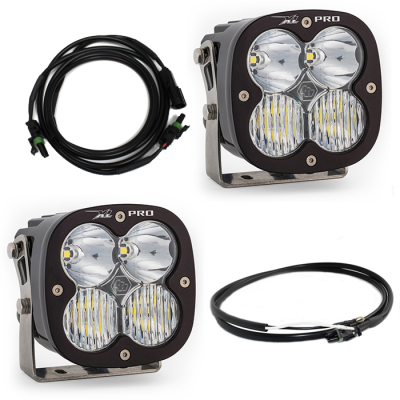 Baja Designs - Baja Designs Jeep JL/JT Rubicon Steel Bumper LED Light Kit XL Pro w/Upfitter