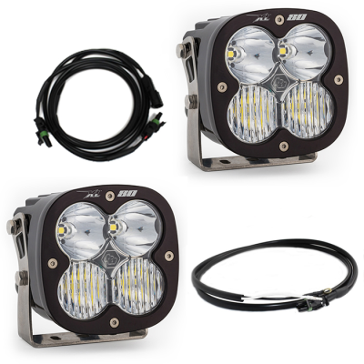 Baja Designs - Baja Designs Jeep JL/JT Rubicon Steel Bumper LED Light Kit XL 80 w/Upfitter