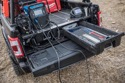 Decked - Decked Truck Bed Organizer 2021-2024 Ford F150 Aluminum 5 Ft 6 Inch w/ Pro Power Onboard