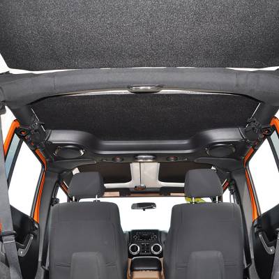 DEI - DEI '07-'10 Wrangler JK 4-Door - Black Leather Look Headliner Kit