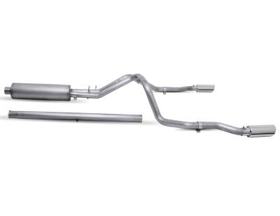 Gibson Performance - Gibson Performance 65689 Cat-Back Dual Split Exhaust System