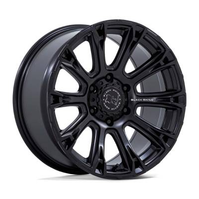 Black Rhino Wheels - 17X8.5 BR020 DIAMONDBACK MATTE BLACK - 6X120 - 5.73"BS