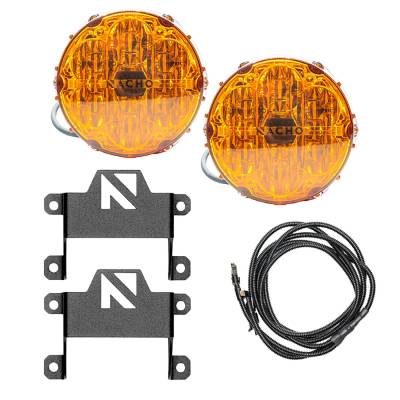 ARB 4x4 Accessories - NACHO SAE Amber PlugNPlay Fog Light Kit