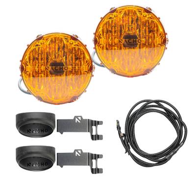 ARB 4x4 Accessories - NACHO SAE Amber PlugNPlay Fog Light Kit