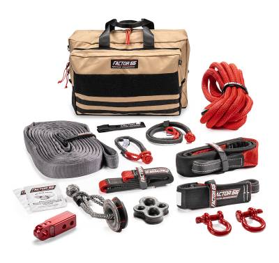 Factor 55 - Vehicle Recovery Kit Borah Red