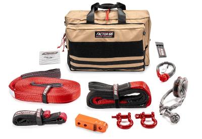 Factor 55 - Vehicle Recovery Kit Sawtooth Orange -Large