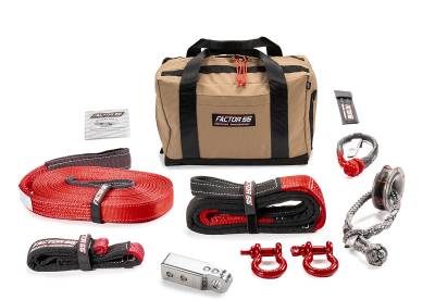 Factor 55 - Vehicle Recovery Kit Sawtooth Silver -Medium