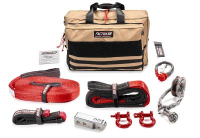 Factor 55 - Vehicle Recovery Kit Sawtooth Silver -Large