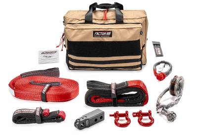 Factor 55 - Vehicle Recovery Kit Sawtooth Black -Large