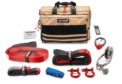 Factor 55 - Vehicle Recovery Kit Sawtooth Blue -Large