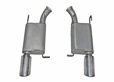 Gibson Performance - Gibson Performance 319012 Axle Back Dual Exhaust System