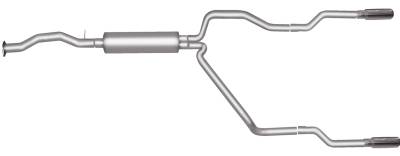 Gibson Performance - Gibson Performance 65528 Cat-Back Dual Split Exhaust System
