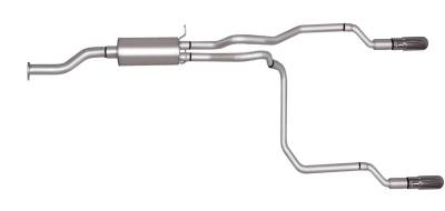 Gibson Performance - Gibson Performance 5537 Cat-Back Dual Split Exhaust System