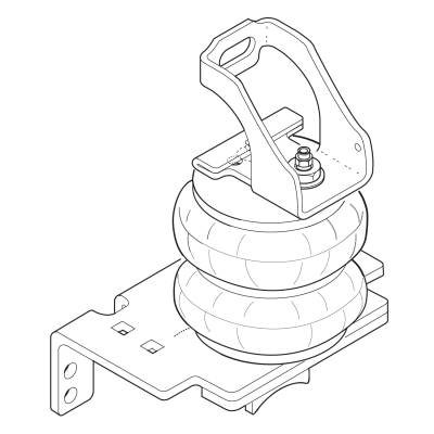 Firestone Ride-Rite - Firestone Ride-Rite 2398 Ride-Rite Air Helper Spring Kit