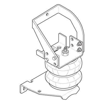 Firestone Ride-Rite - Firestone Ride-Rite 2377 Ride-Rite Air Helper Spring Kit