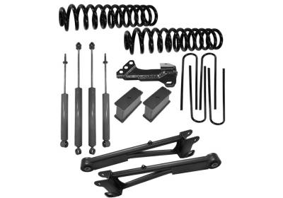 Superlift - Superlift K1054 Suspension Lift Kit w/Shocks