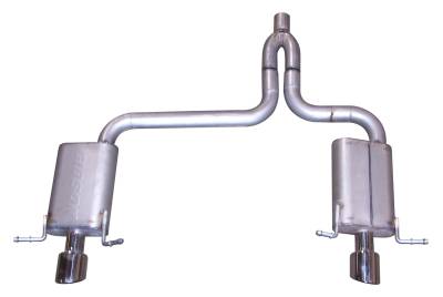 Gibson Performance - Gibson Performance 616521 Cat-Back Dual Split Exhaust System