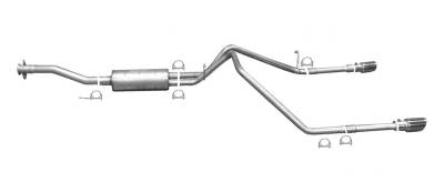 Gibson Performance - Gibson Performance 65586 Cat-Back Dual Split Exhaust System