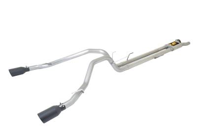 Gibson Performance - Gibson Performance 69548 Cat-Back Dual Split Exhaust System