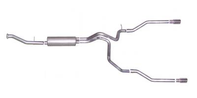 Gibson Performance - Gibson Performance 65561 Cat-Back Dual Split Exhaust System