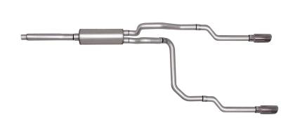 Gibson Performance - Gibson Performance 69501 Cat-Back Dual Split Exhaust System