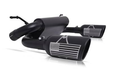 Gibson Performance - Gibson Performance 70-0001 Patriot Series Cat-Back Dual Split Exhaust System