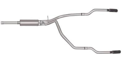 Gibson Performance - Gibson Performance 66503 Cat-Back Dual Split Exhaust System