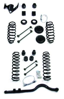TeraFlex Suspension - TeraFlex Wrangler JK4 4” Lift & Front Track Bar– No Shocks