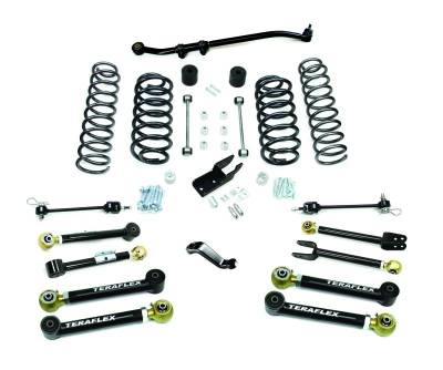 TeraFlex Suspension - TeraFlex Wrangler TJ 4” System & 8 ShortArms–No Shocks–RHD