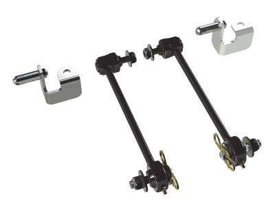 Tera-Flex Suspension - TeraFlex  JK: 8.5” Front Sway Bar Link w/ Stud & Zerk (0-2.5” Lift”) – Each