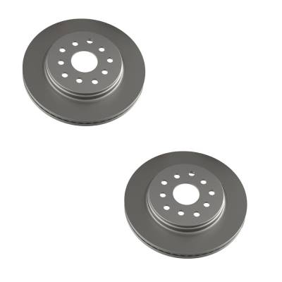 Tera-Flex Suspension - TeraFlex  JK Front Big Brake Rotors PLAIN 13.3"" Diameter (Pair)