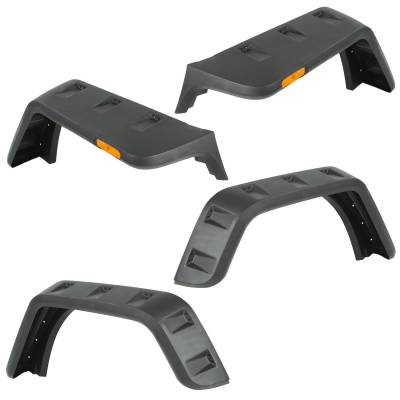 Rugged Ridge - Rugged Ridge 11640.26 Hurricane Fender Flare Kit