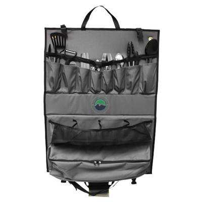 Overland Vehicle Systems - Overland Kitchen Kit - 24 Piece Cooking and Utensil Kit, Hanging Carrying Case