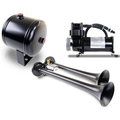 Kleinn Automotive Air Horns - Kleinn Automotive Air Horns HKUTV Pro Blaster Triple Horn Kit
