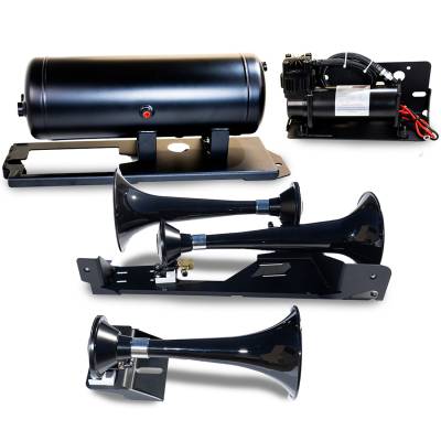 Kleinn Automotive Air Horns - Kleinn Automotive Air Horns RAMHD-230 Onboard Air System w/Horns