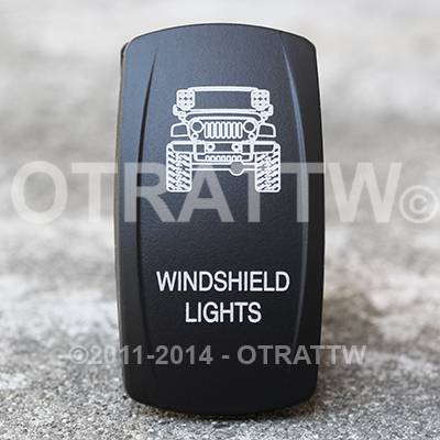 sPOD - sPOD Switch, Rocker JK Windshield Lights