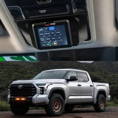 sPOD - sPOD Touchscreen BantamX Vehicle Kit - Toyota 2022-On Tundra