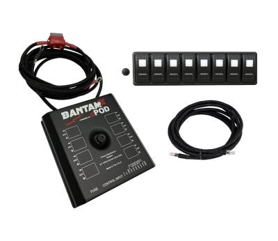 sPOD - sPOD BantamX Modular w/ Red LED with 84 Inch battery cables