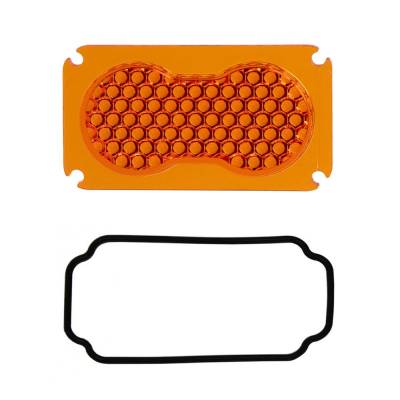 Baja Designs - Baja Designs S2 Light Pod Lens Kit (Work/Scene; Factory Amber) Baja Designs