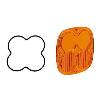 Baja Designs - Baja Designs Squadron Light Pod Lens Kit Driving/Combo Factory Amber