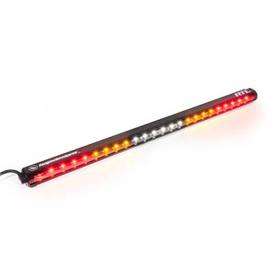 Baja Designs - Baja Designs 30 Inch Light Bar RTL Clear Solid Amber, White Center, Solid Amber