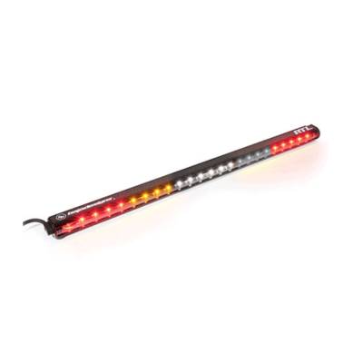 Baja Designs - Baja Designs 30 Inch Light Bar RTL-W Solid Amber, White Center, Flashing Amber