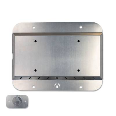 Artec Industries - Artec JK Spare Tire Delete Kit Bare Aluminum Artec Industries