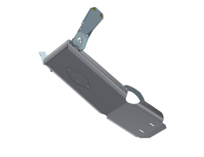 Artec Industries - Artec JLU Oil Skid Only With Oil Door 2 and 4 Door 3.6L Aluminum 18-Up Artec Industries